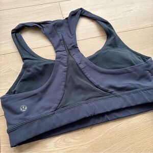 Lululemon Athletica Women's Invigorate Grey Racerback Sports Bra